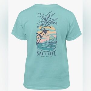 Salt Life Girl’s Short-Sleeve T-Shirt Never Lost NWT Size XL